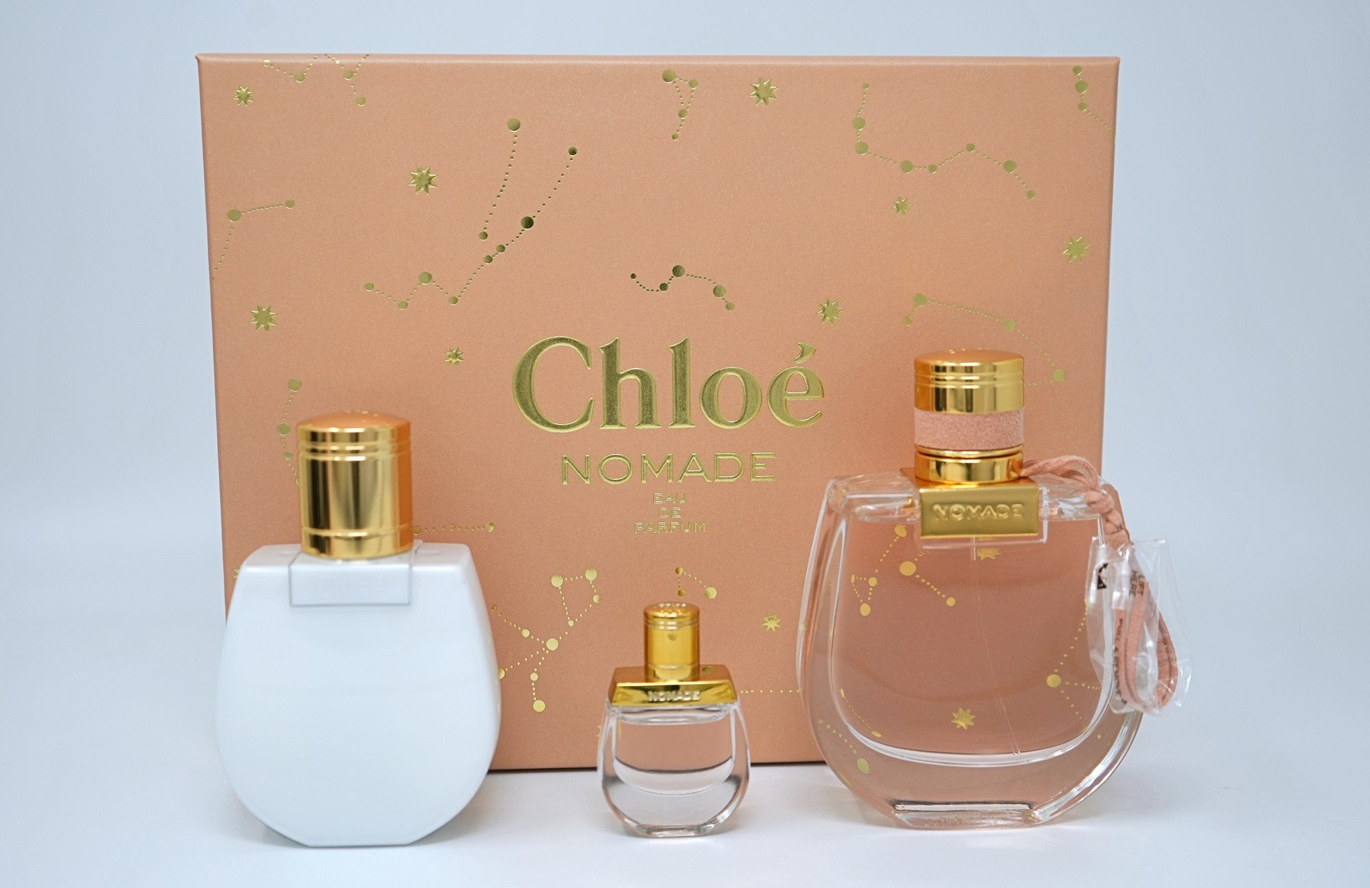 CHLOE NOMADE(W)(H/B)(LI FREE)3PC SET(2.5oz edp sp,3.3oz Body Lotion,5ML edp spl)