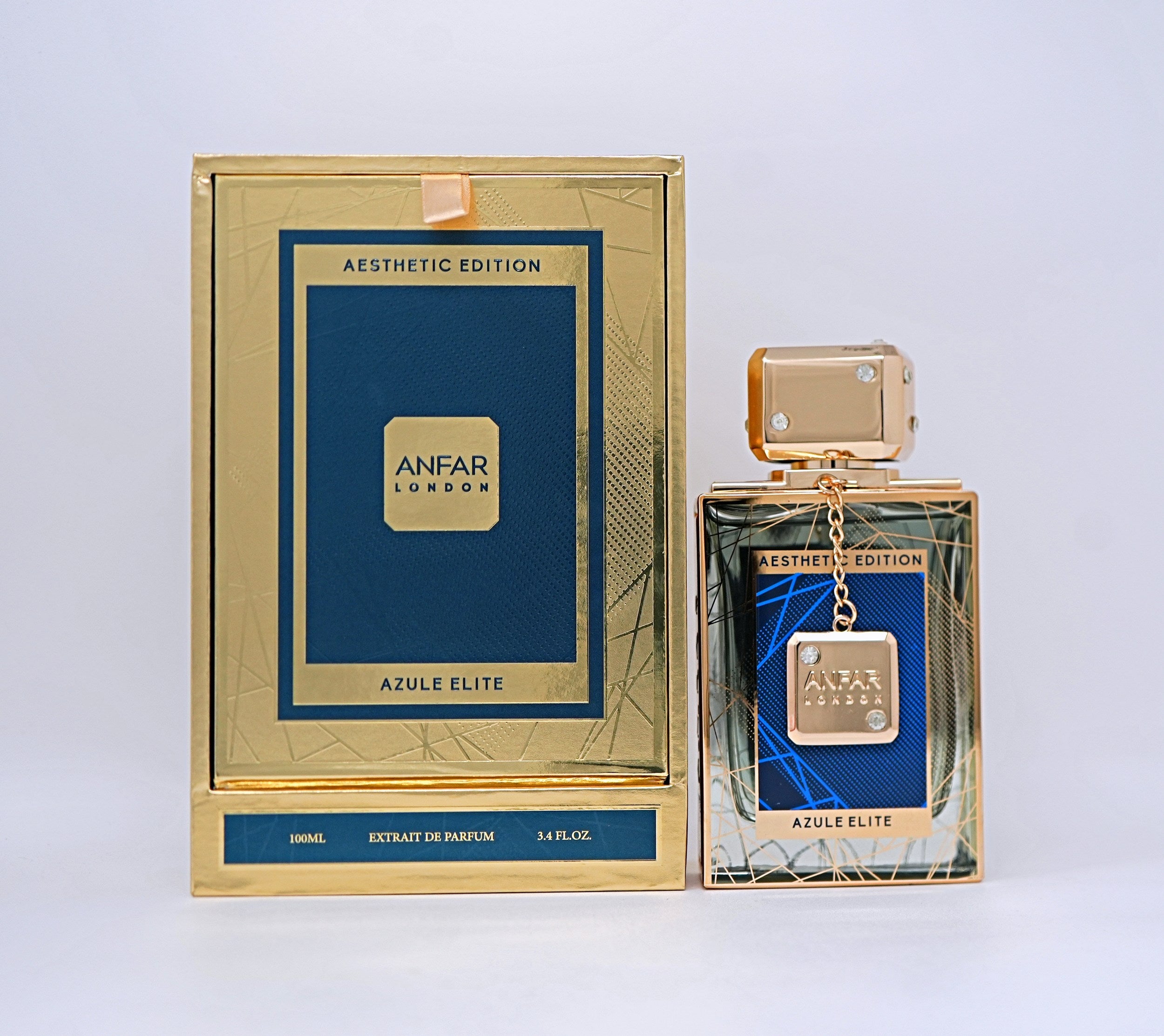 ANFAR LONDON AZULE ELITE EXTRAIT DE PARFUM SP 3.4oz