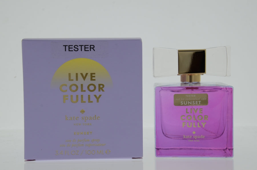 KS LIVE COLORFULLY SUNSET W T EDP SP 3.4oz UN BOX