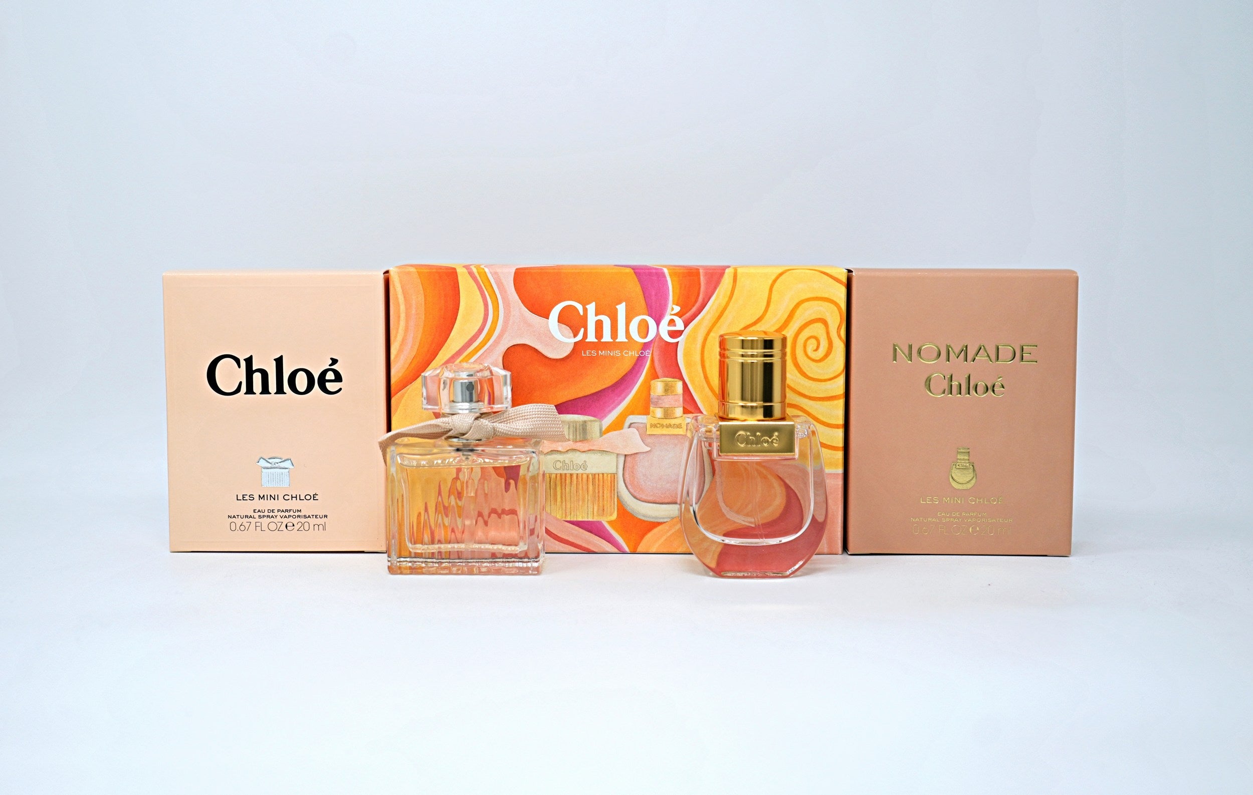 CHLOE LES PARFUMS(W)(DF)2PC MINI SET(CHLOE 20ml edp sp,Nomade 20ml edp sp)